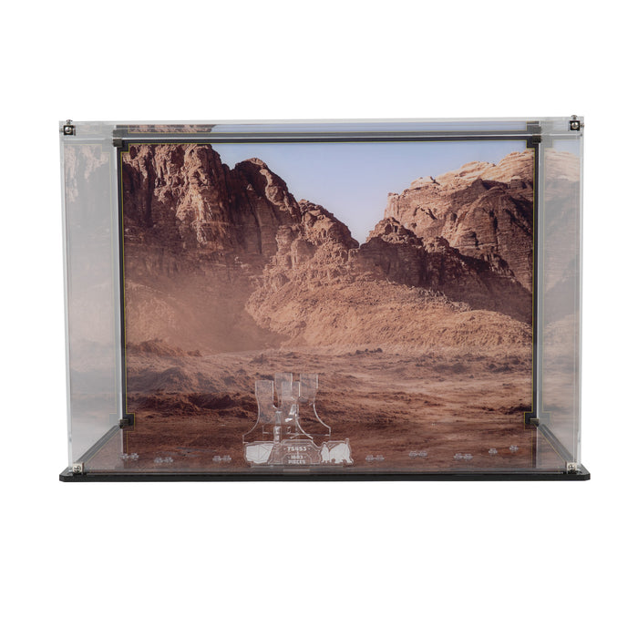 Display Case for LEGO® Star Wars™ Offworld Sandcrawler™ and Mudhorn (75453)