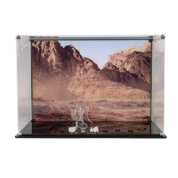 Display Case for LEGO® Star Wars™ Offworld Sandcrawler™ and Mudhorn (75453)