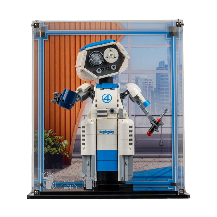 Display Case for LEGO® Marvel The Fantastic Four H.E.R.B.I.E. (76339)