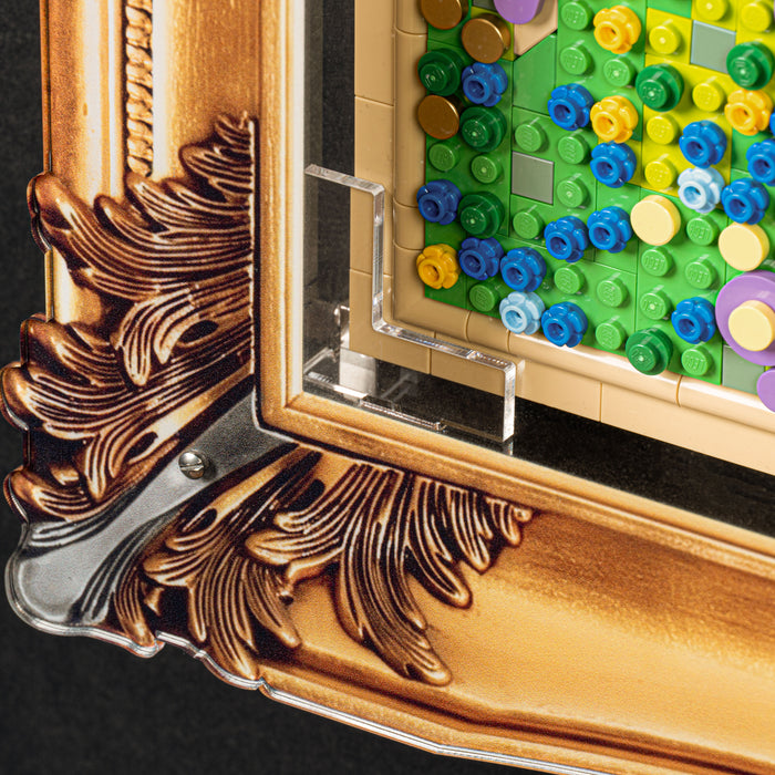 Limited Edition Wall Mounted Display Case for LEGO® Art: Gustav Klimt – The Kiss (31221)