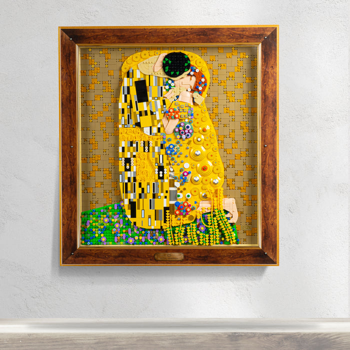 Wall Mounted Display Case for LEGO® Art: Gustav Klimt – The Kiss (31221)