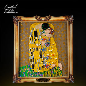 Limited Edition Wall Mounted Display Case for LEGO® Art: Gustav Klimt – The Kiss (31221)