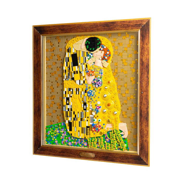 Wall Mounted Display Case for LEGO® Art: Gustav Klimt – The Kiss (31221)
