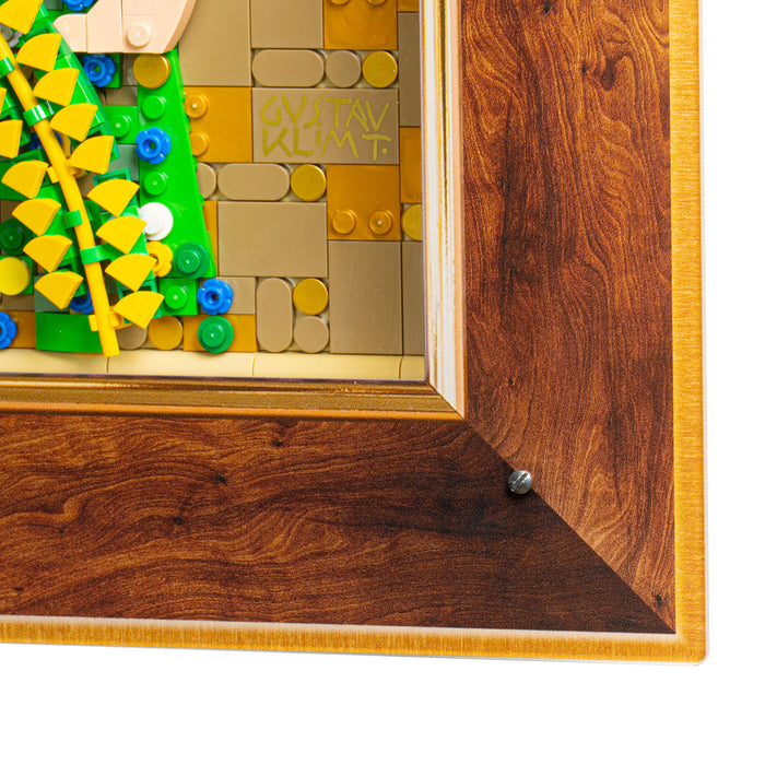 Wall Mounted Display Case for LEGO® Art: Gustav Klimt – The Kiss (31221)
