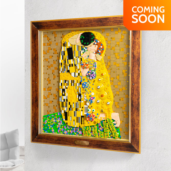Wall Mounted Display Case for LEGO® Art: Gustav Klimt – The Kiss (31221)