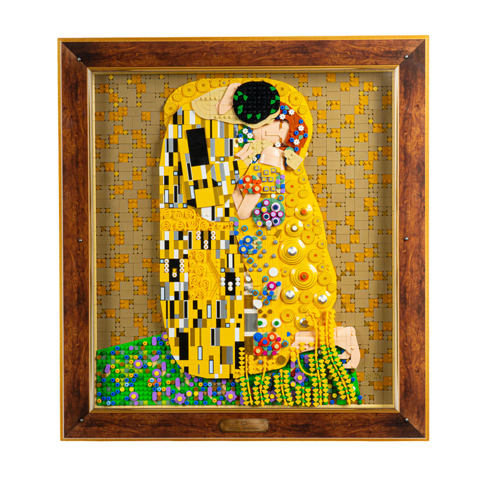 Wall Mounted Display Case for LEGO® Art: Gustav Klimt – The Kiss (31221)