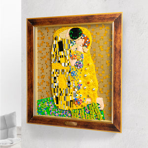 Wall Mounted Display Case for LEGO® Art: Gustav Klimt – The Kiss (31221)