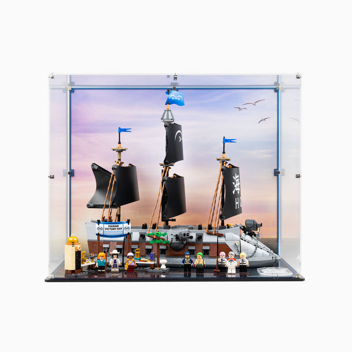 Display Case for LEGO® Pirates: Garp's Marine Battleship (75646)