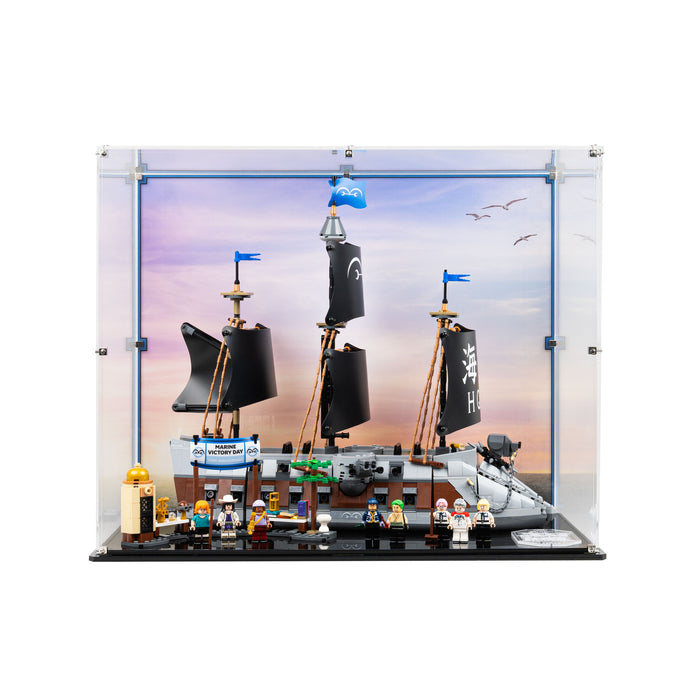 Display Case for LEGO® Pirates: Garp's Marine Battleship (75646)