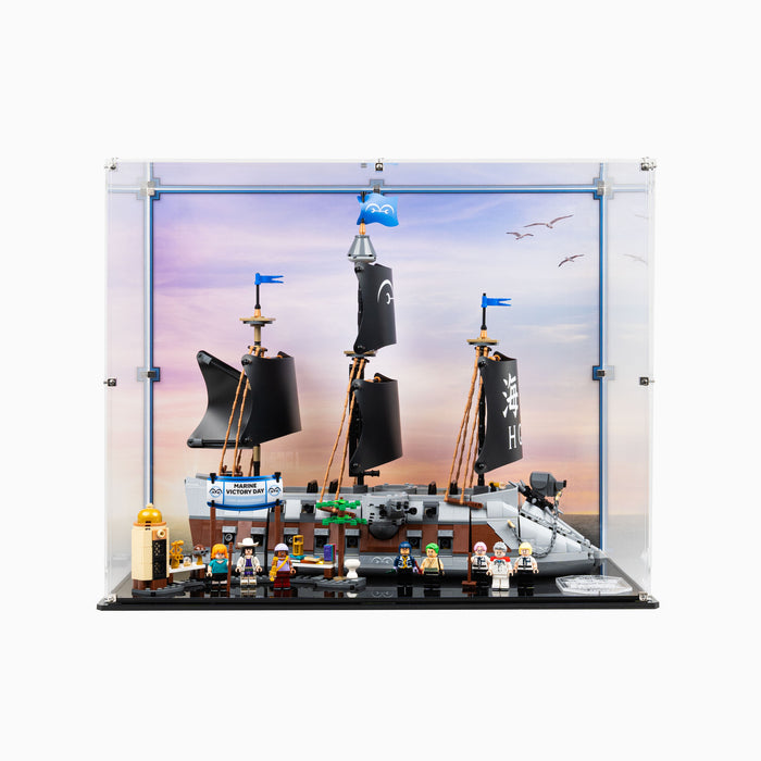 Display Case for LEGO® Pirates: Garp's Marine Battleship (75646)