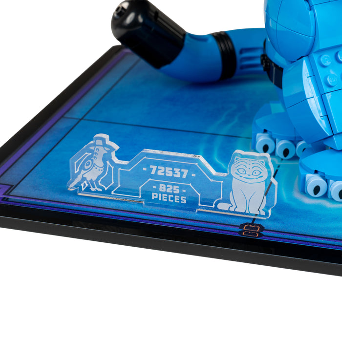 Display Case for LEGO® KPop Demon Hunters: Derpy Tiger and Sussie Bird (72537)