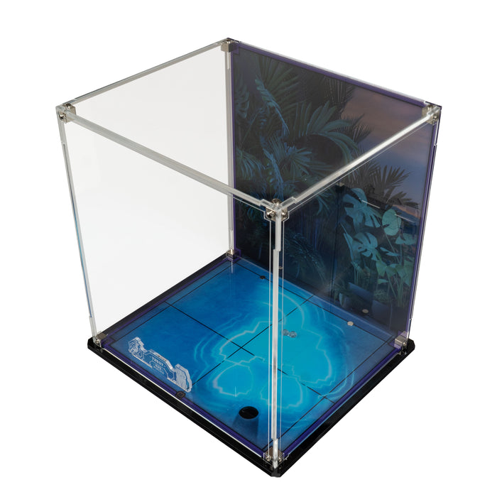 Display Case for LEGO® KPop Demon Hunters: Derpy Tiger and Sussie Bird (72537)