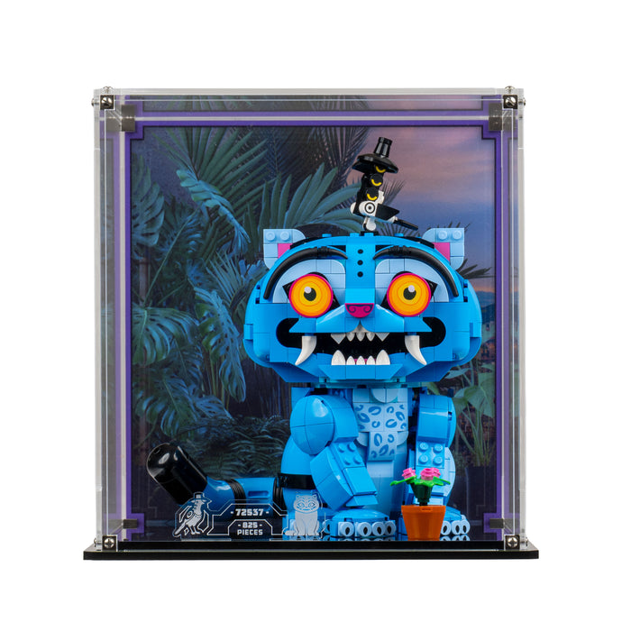 Display Case for LEGO® KPop Demon Hunters: Derpy Tiger and Sussie Bird (72537)