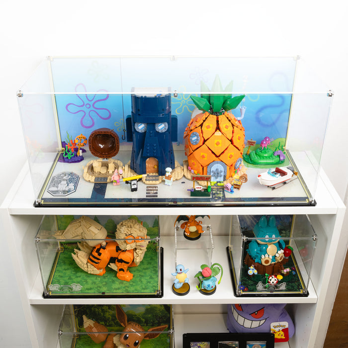 Display Case for LEGO® Icons: SpongeBob SquarePants: Bikini Bottom (11386)