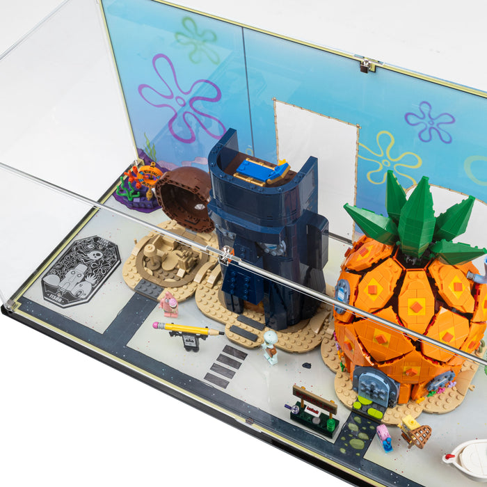 Display Case for LEGO® Icons: SpongeBob SquarePants: Bikini Bottom (11386)