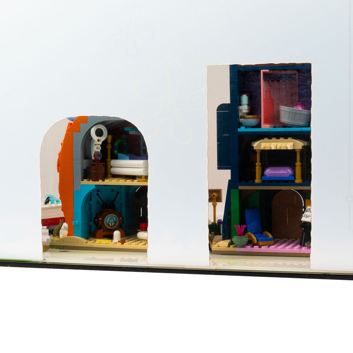 Display Case for LEGO® Icons: SpongeBob SquarePants: Bikini Bottom (11386)