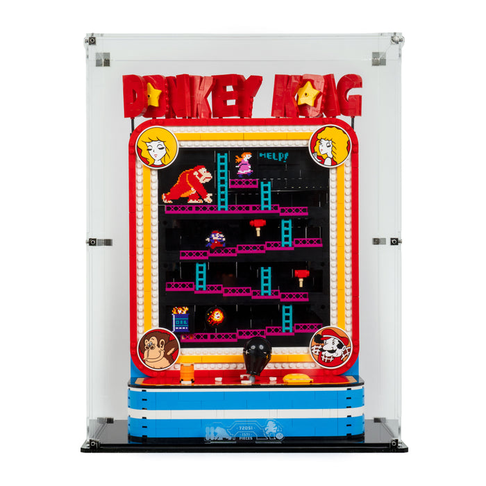 Display Case for LEGO® Super Mario™ Donkey Kong™ Arcade (72051)