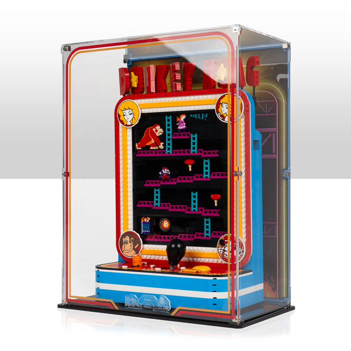 Display Case for LEGO® Super Mario™ Donkey Kong™ Arcade (72051)
