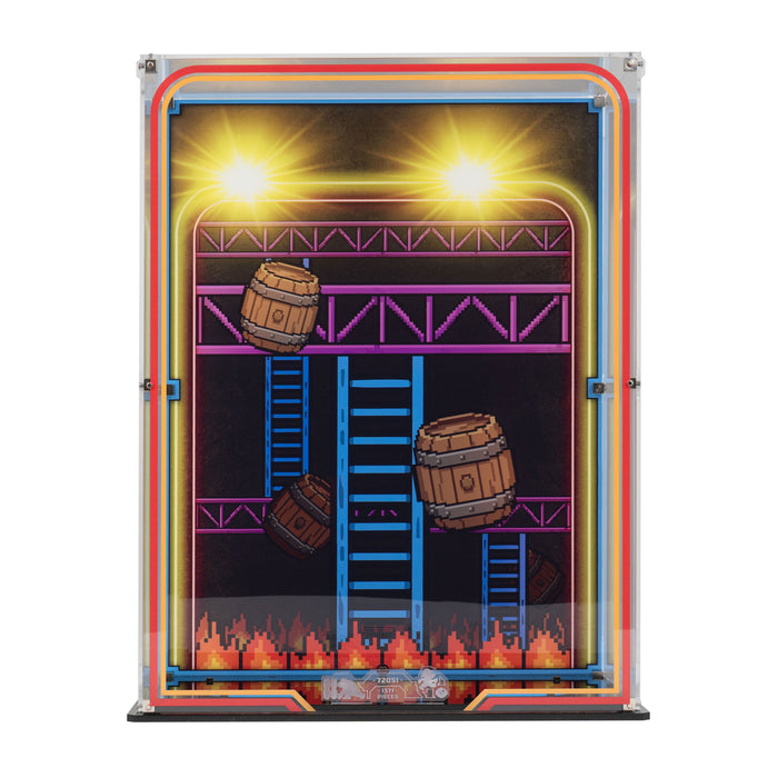 Display Case for LEGO® Super Mario™ Donkey Kong™ Arcade (72051)