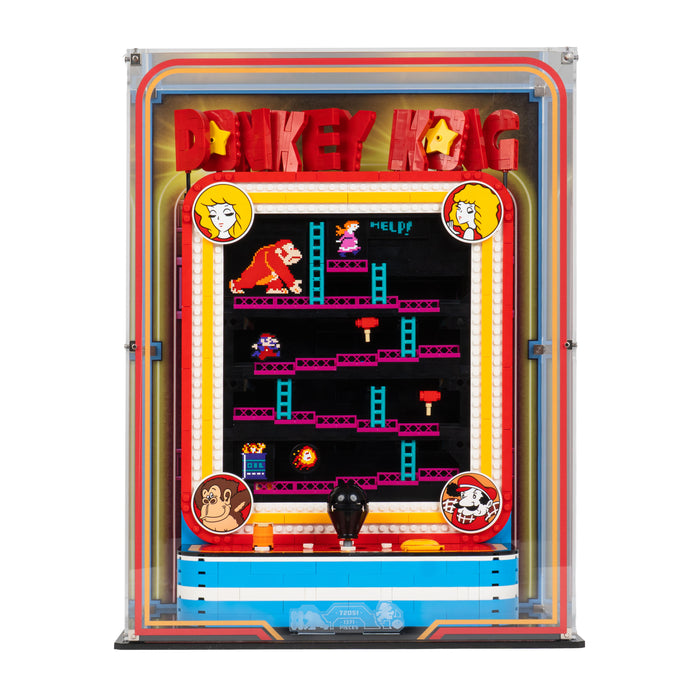 Display Case for LEGO® Super Mario™ Donkey Kong™ Arcade (72051)