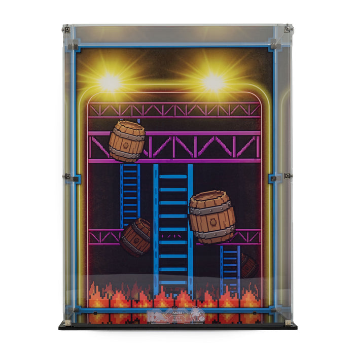 Display Case for LEGO® Super Mario™ Donkey Kong™ Arcade (72051)