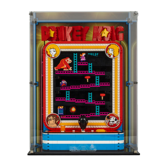 Display Case for LEGO® Super Mario™ Donkey Kong™ Arcade (72051)
