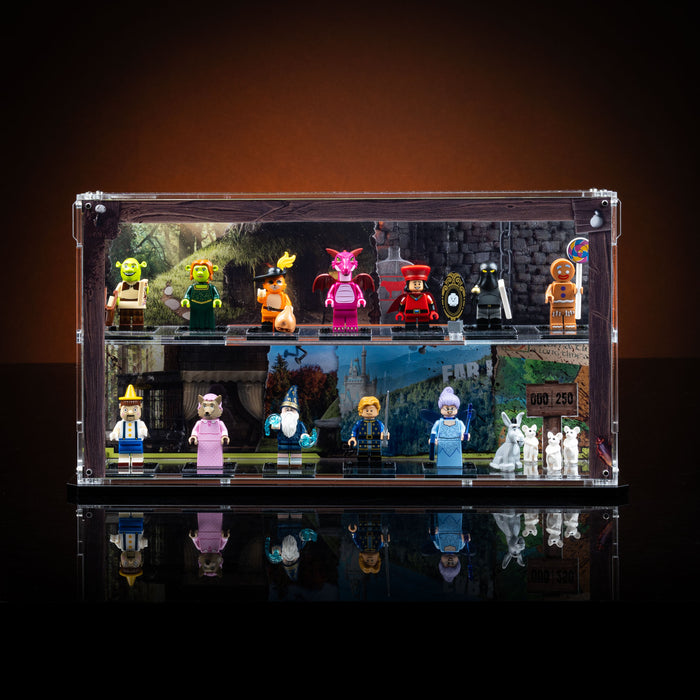Limited Edition Display Case for LEGO® Minifigures Shrek Series (71053)
