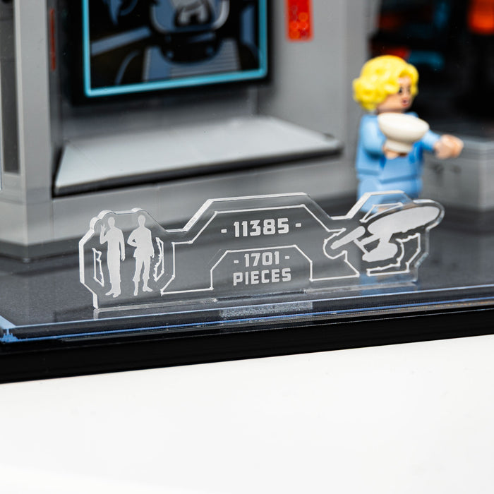 Display Case for LEGO® Icons Star Trek: U.S.S. Enterprise NCC-1701™ Bridge (11385)