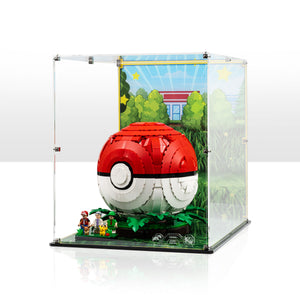 Display Case for LEGO® Pokémon™: Iconic Trainer Moments Poké Ball (72154)