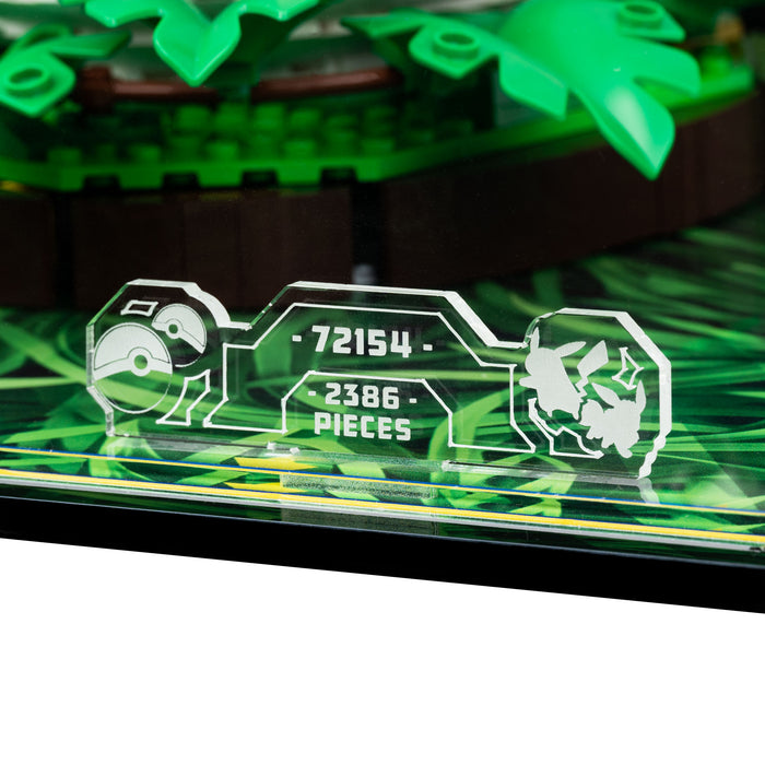 Display Case for LEGO® Pokémon™: Iconic Trainer Moments Poké Ball (72154)