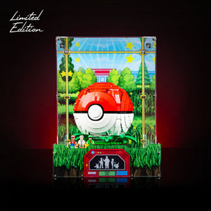 Limited Edition Display Case for LEGO® Pokémon™: Iconic Trainer Moments Poké Ball (72154)