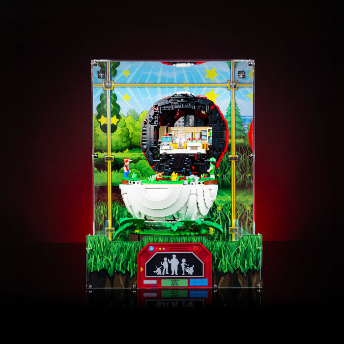 Limited Edition Display Case for LEGO® Pokémon™: Iconic Trainer Moments Poké Ball (72154)