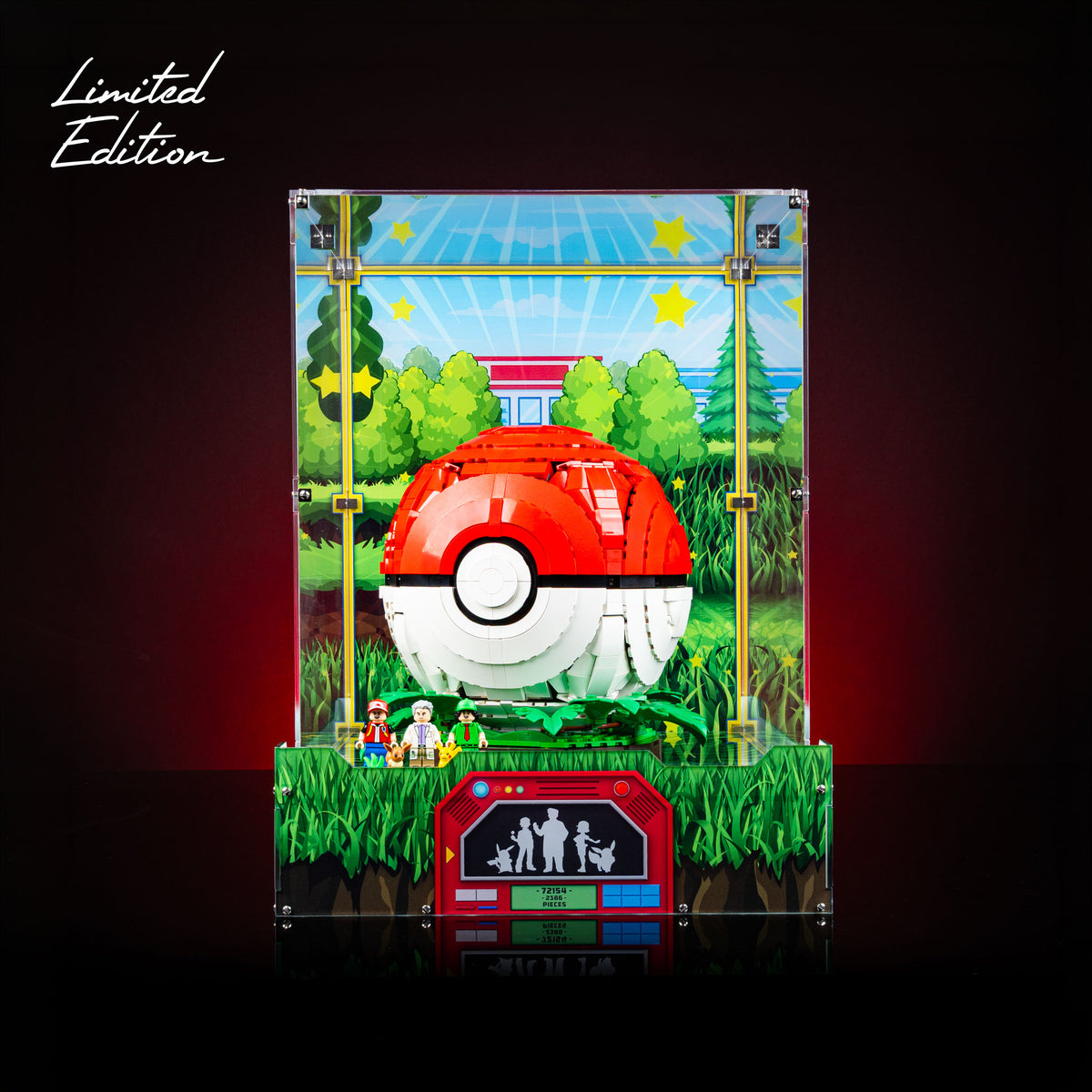 Limited Edition Display Case for LEGO® Pokémon™: Iconic Trainer Moment ...