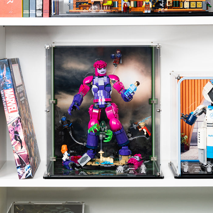 Display Case for LEGO® Marvel Epic Battle: Avengers: Doomsday (76348)