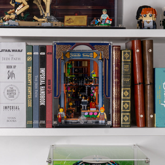 Display Case for LEGO® Icons Bookshop: Book Nook (11379)