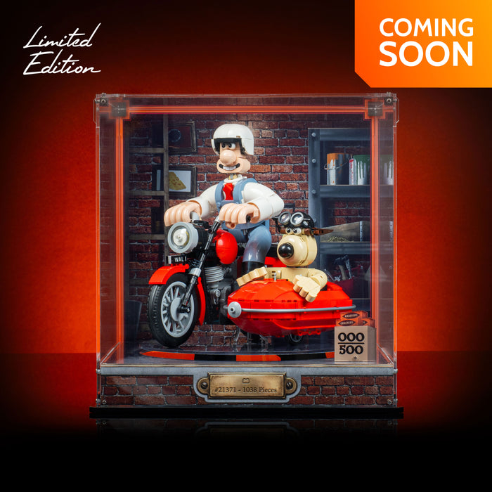 Limited Edition Display Case for LEGO® Ideas Wallace & Gromit (21371)