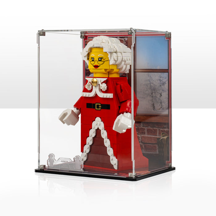 Display Case for LEGO® Up-Scaled Mrs. Claus (40875)