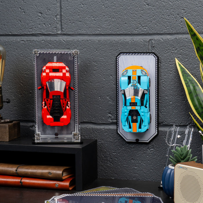 Wall Mountable Display Case for LEGO® Speed Champions