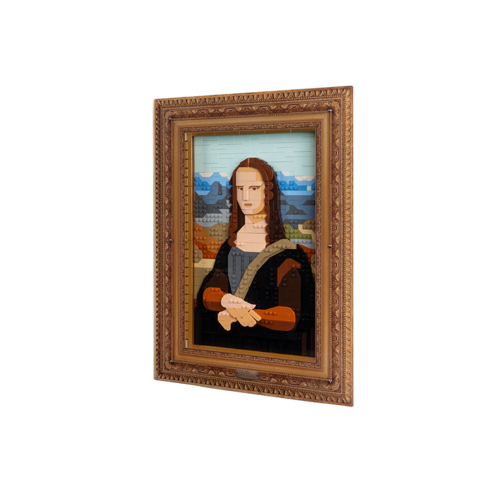 Wall Mounted Display Case for LEGO® Art: Mona Lisa (31213)