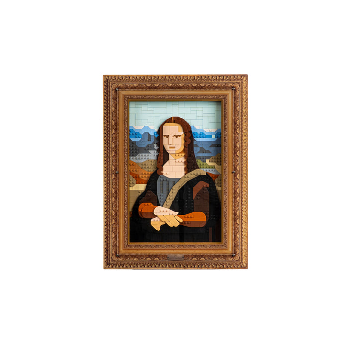 Wall Mounted Display Case for LEGO® Art: Mona Lisa (31213)