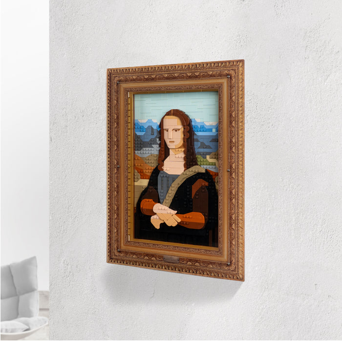 Wall Mounted Display Case for LEGO® Art: Mona Lisa (31213)