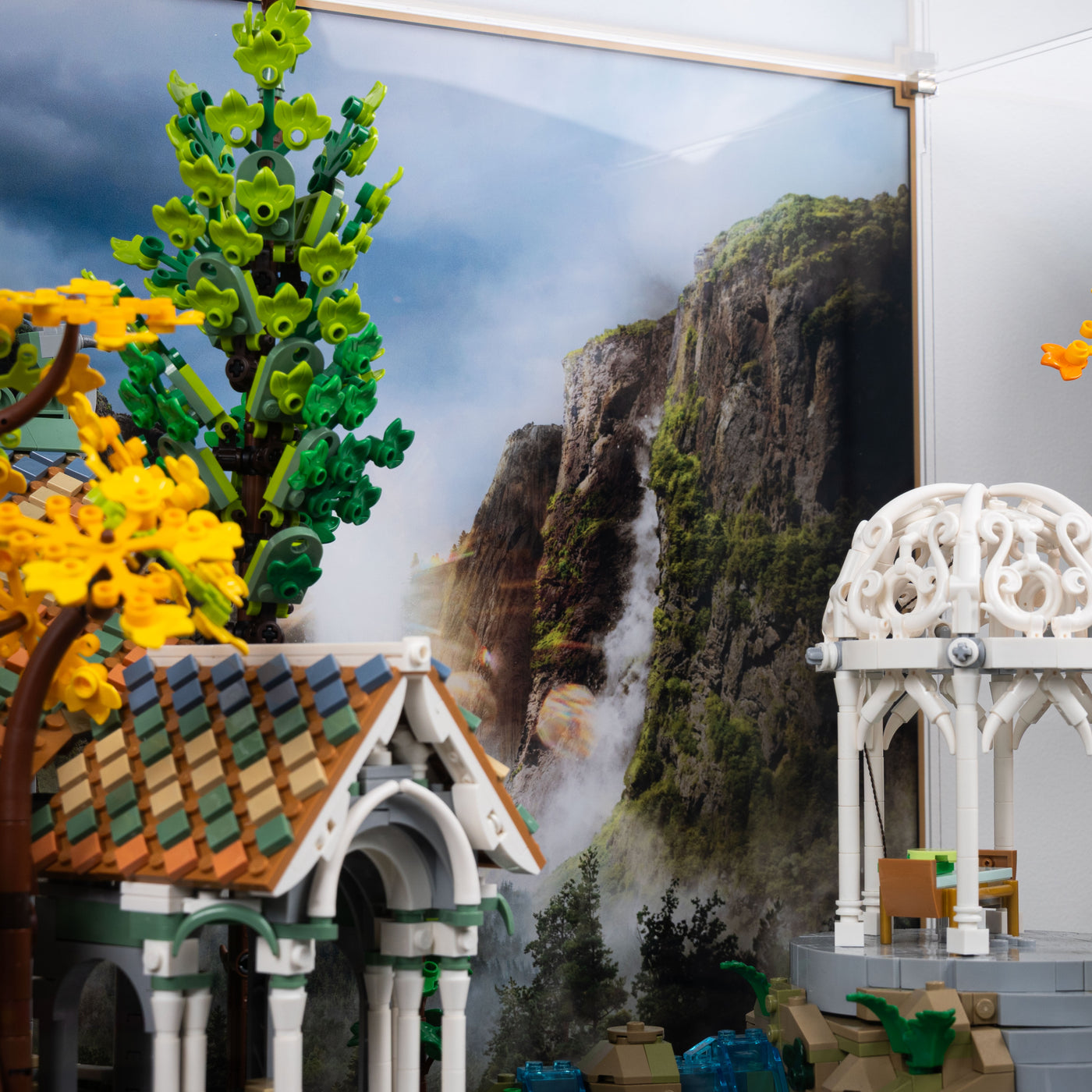 Display Case for LEGO Icons Lord of the Rings Rivendell 10316 — Wicked ...