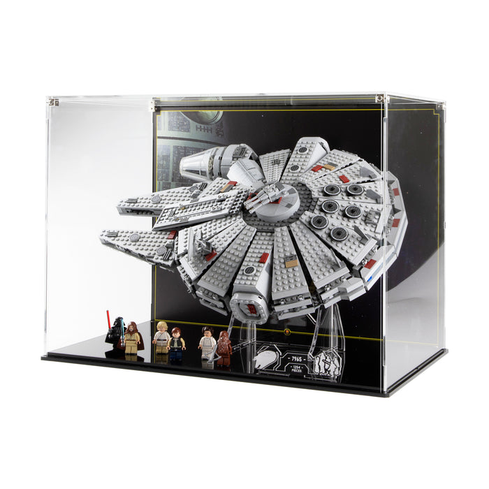 Display case for LEGO® Star Wars™ Millennium Falcon (7965)