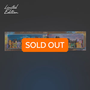 Limited Edition Wall Mounted Display Stand for LEGO® Harry Potter: Diagon Alley Wizarding Shops (76444)