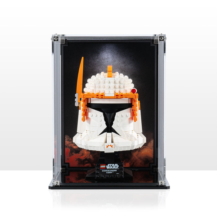 Display case for LEGO® Star Wars Commander Cody Helmet (75350)