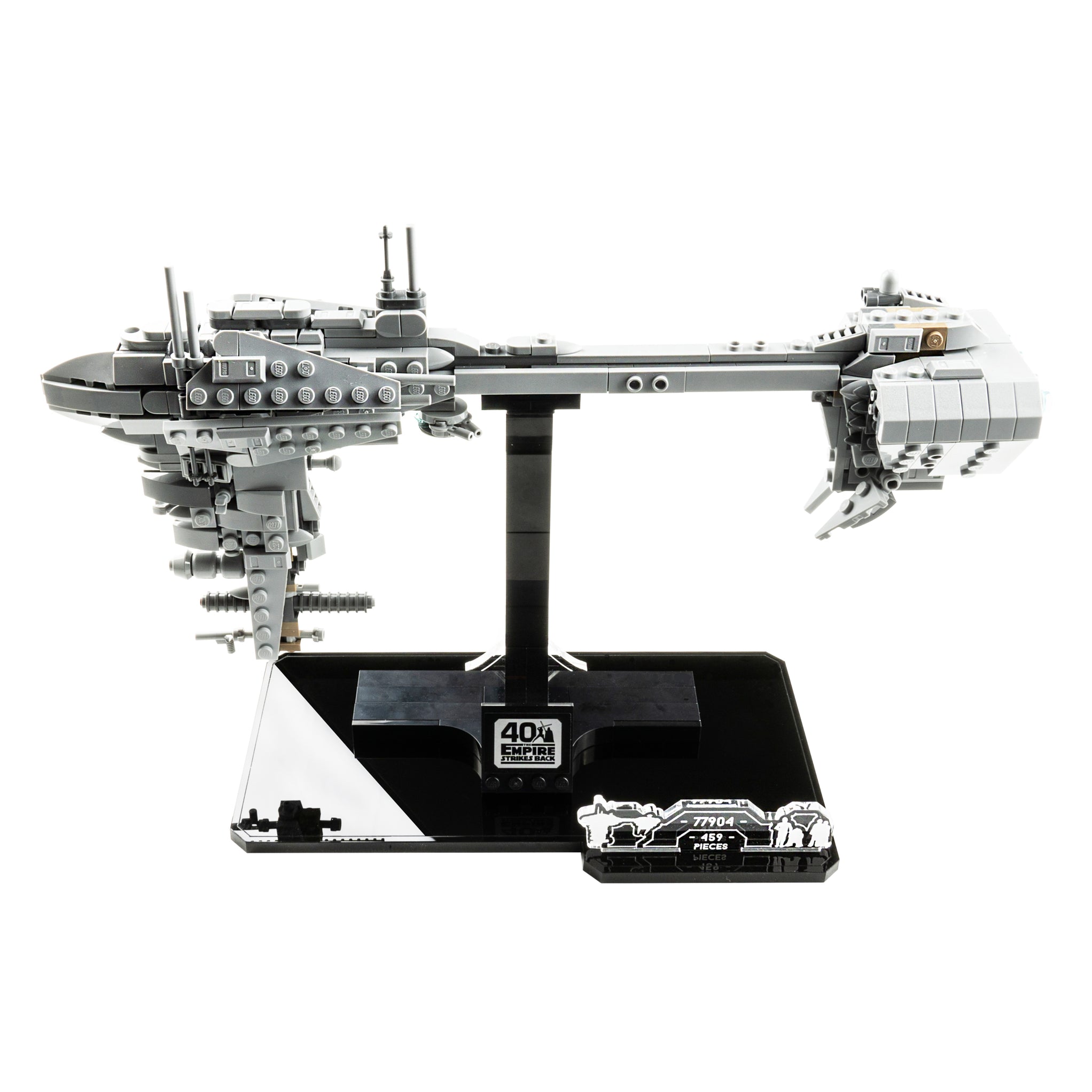 nebulon b frigate lego Display Case for LEGO Star Wars Nebulon-B Frigate 77904 — Wicked Brick