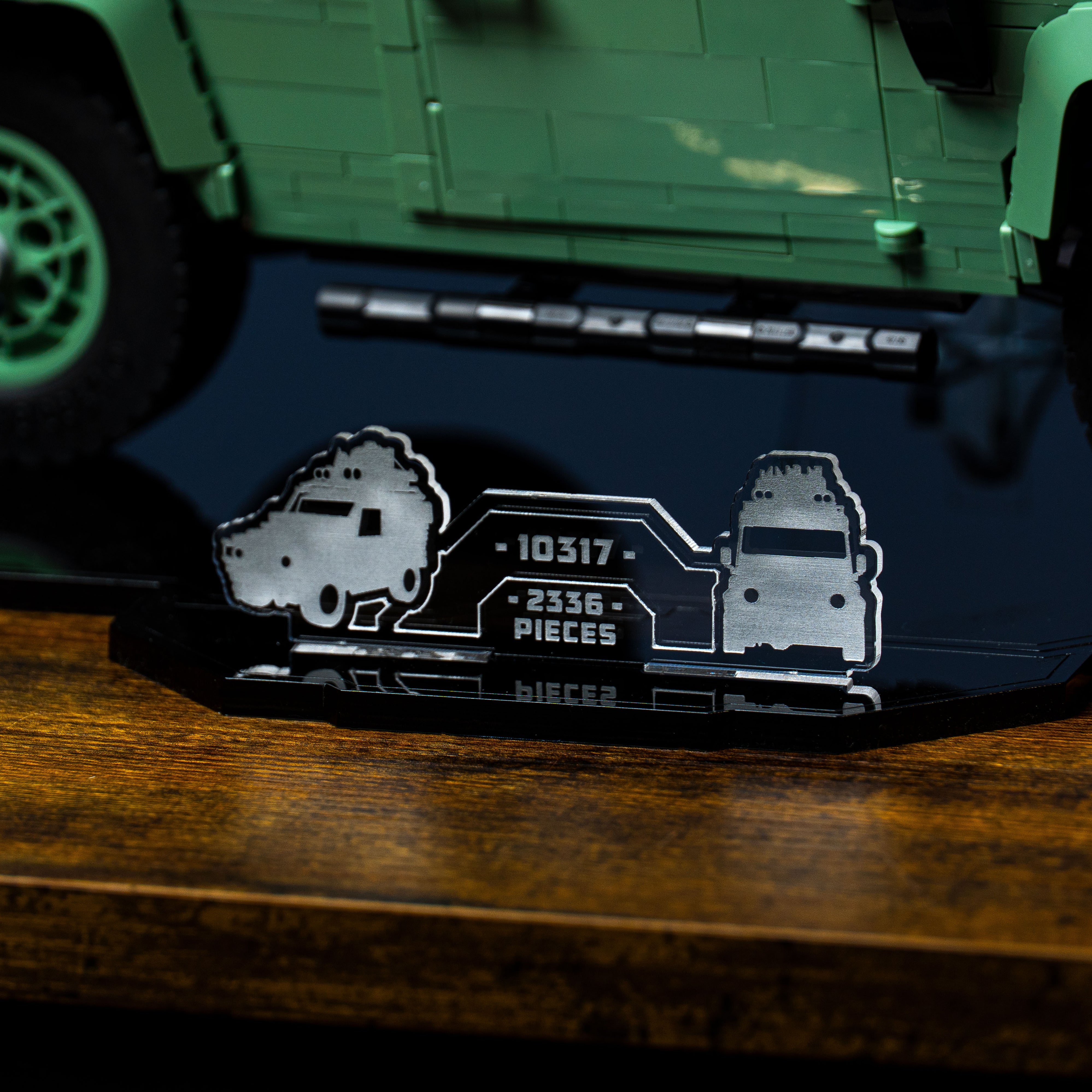 Display Stand for LEGO Icons Land Rover Classic Defender 90 10317 ...