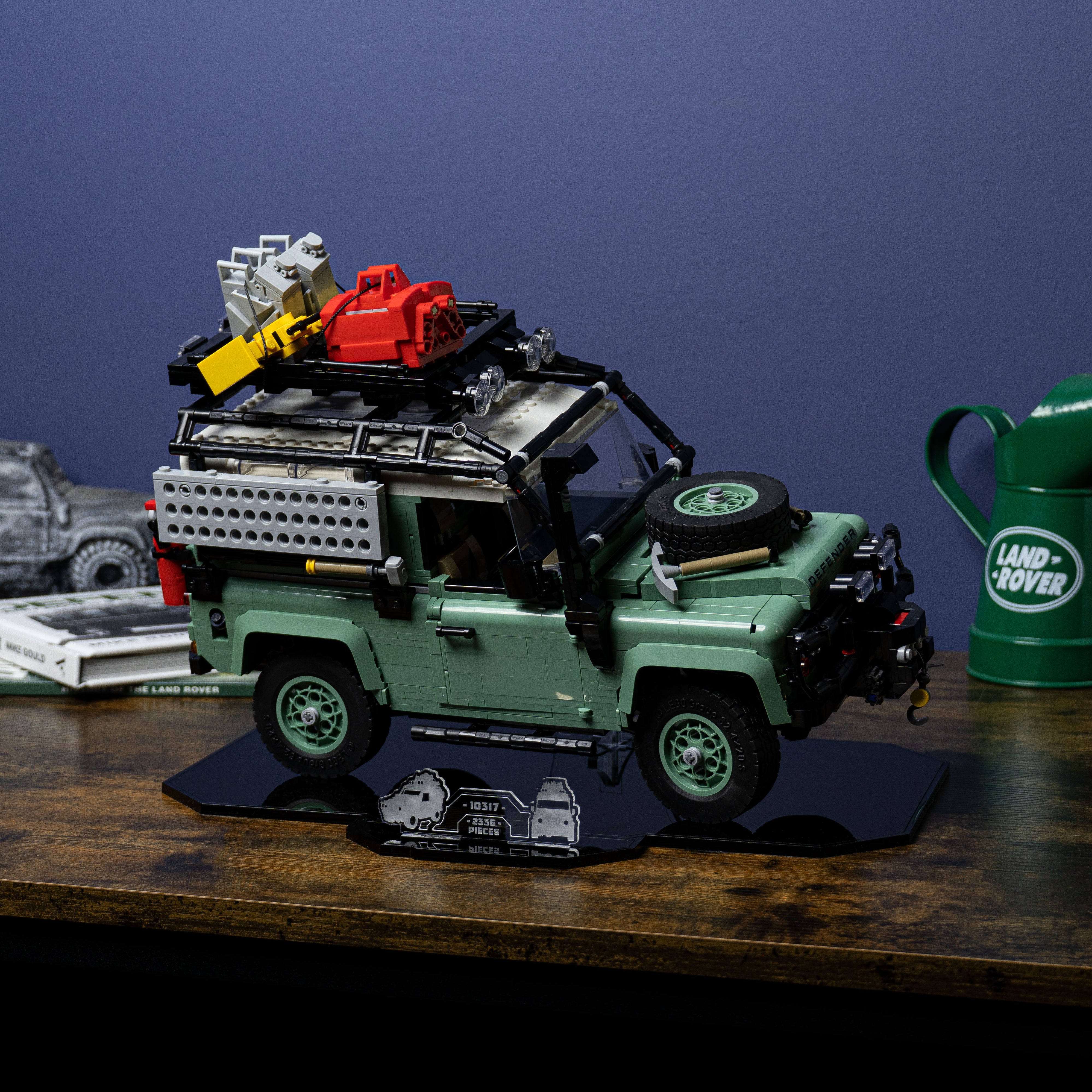 Base Rover Stand Display Stand for LEGO Icons Land Rover Classic Defender 90 10317 ...