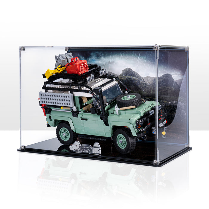 Display Case for LEGO® Icons: Land Rover Classic Defender 90 (10317)