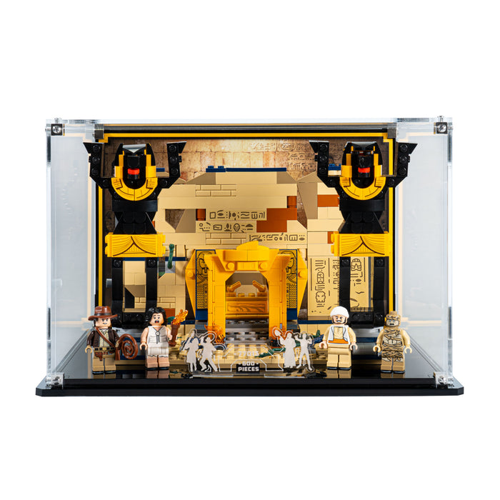 Display case for LEGO® Indiana Jones™ Escape from the Lost Tomb (77013)